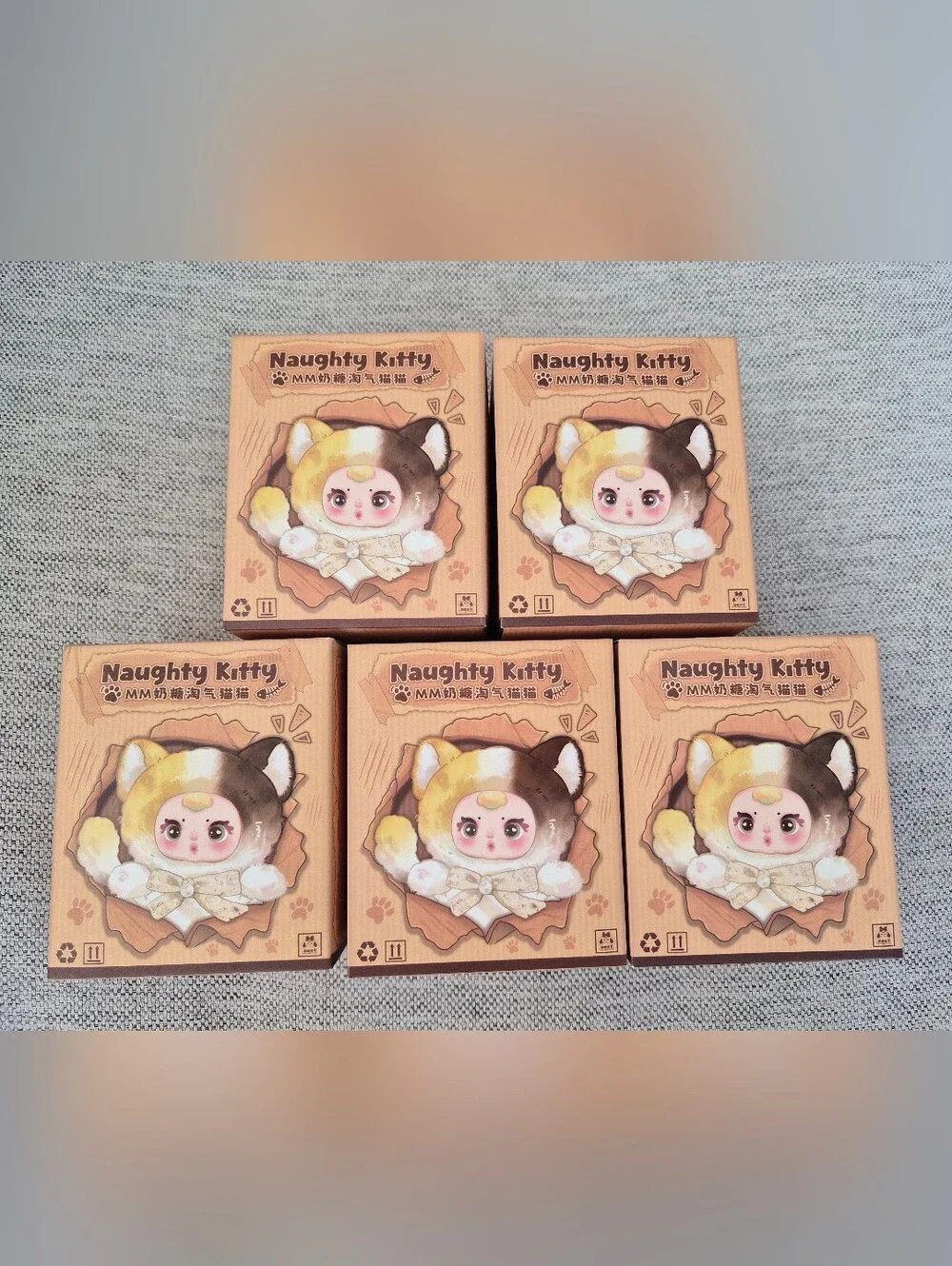 Bundle Of 5 Naughty Kitty Blind Boxes